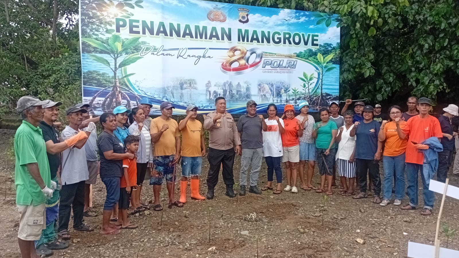 Penanaman Mangrove Menyongsong HUT POLRI Tahun 2026 (26-6-2026)